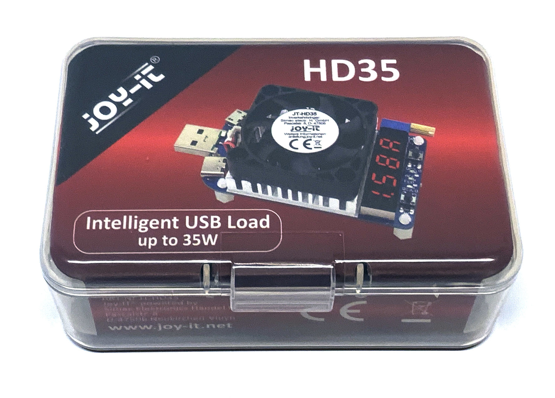 Review The Joy It Jt Hd35 Electronic Usb Load Elektor Magazine